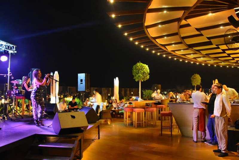 Nathaly Safy and Rabih Rahal at The View
